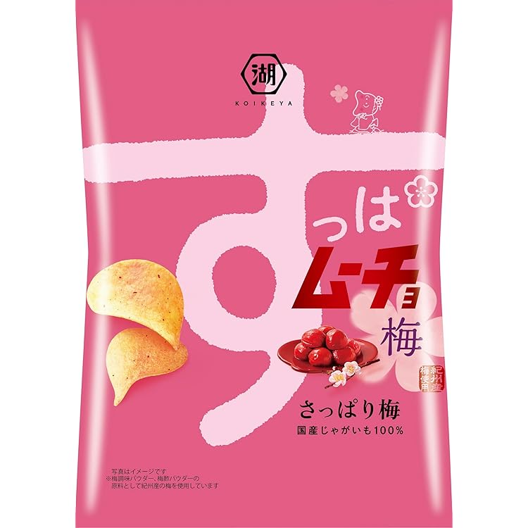 Amazon.co.jp: 湖池屋 めっちゃすっぱムーチョ 青春の叫び 52g✕12袋